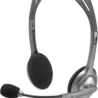 Logitech Stereo Headset H110 Schwarz / Silber (981-000271)