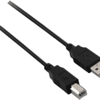 V7 USB-Kabel schwarz 3m Schwarz (V7E2USB2AB-03M)