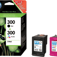 HP 300 Multipack Schwarz / mehrere Farben (CN637EE)