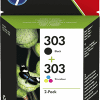 HP 303 Multipack Schwarz / mehrere Farben (3YM92AE)