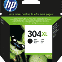HP 304 XL Schwarz Tintenpatrone (N9K08AE)