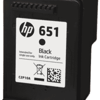 HP 651 Schwarz Tintenpatrone (C2P10AE)