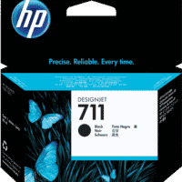 HP 711 Schwarz Tintenpatrone (CZ133A)