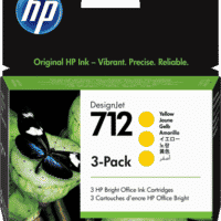 HP 712 Multipack Gelb (3ED79A)
