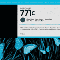 HP 771C Schwarz (Matt) Tintenpatrone (B6Y07A)