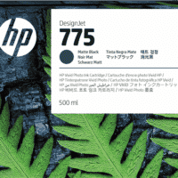 HP 775 matte black Tintenpatrone (1XB22A)