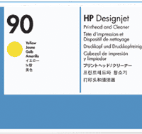 HP 90 Druckkopf Gelb (C5057A)