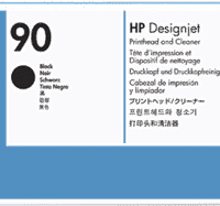 HP 90 Druckkopf Schwarz (C5054A)