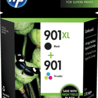 HP 901XL / 901 Multipack Schwarz / mehrere Farben (SD519AE)