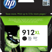 HP 912 XL Schwarz Tintenpatrone (3YL84AE)
