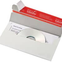 ColomPac CD/DVD-Brief, DIN lang, ohne Fenster, Farbe: weiß