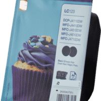 Brother LC-123 Multipack Schwarz (LC123BKBP2DR)