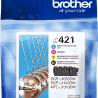 Brother LC-421 Multipack Schwarz / Cyan / Magenta / Gelb (LC421VAL)