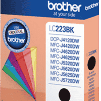 Brother LC223BK Schwarz Tintenpatrone (LC-223)