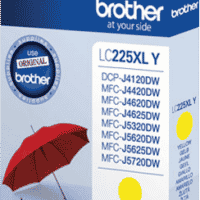 Brother LC225XLY Gelb Tintenpatrone (LC-225XL)