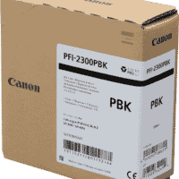 Canon PFI-2300pbk Schwarz (Foto) Tintenpatrone (5277C001)