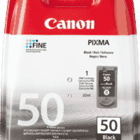 Canon PG-50 Schwarz Tintenpatrone (0616B001)