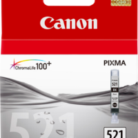 Canon CLI-521bk Schwarz Tintenpatrone (2933B001)