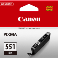 Canon CLI-551BK Schwarz Tintenpatrone (6508B001)