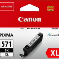 Canon CLI-571bk XL Schwarz Tintenpatrone (0331C001)