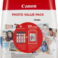 Canon CLI-581 Photo Value Pack Schwarz / Cyan / Magenta / Gelb Value Pack (2106C005)