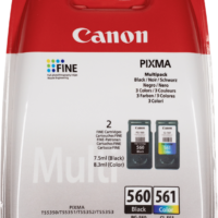 Canon PG-560 + CL-561 Multipack Schwarz / mehrere Farben (3713C006)